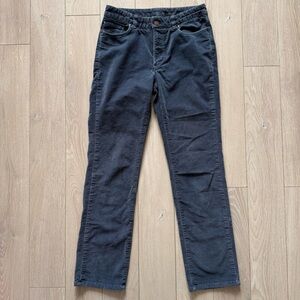 L.L. Bean Favorite Fit Corduroy Pants in Gray Women’s Size 4 Regular